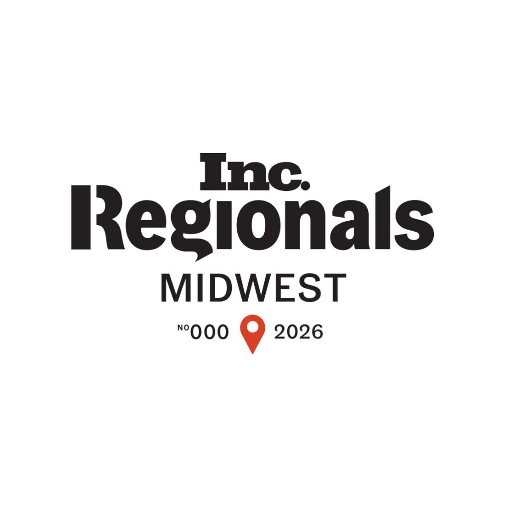 Inc. Regionals Midwest logo with text "No 000," a location pin, and "2026" beneath the main title on a white background, highlighting excellence in 3pl cold storage and cold chain fulfillment.